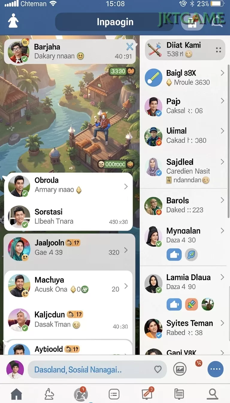 Cuplikan layar BUKTI4D — aktivitas